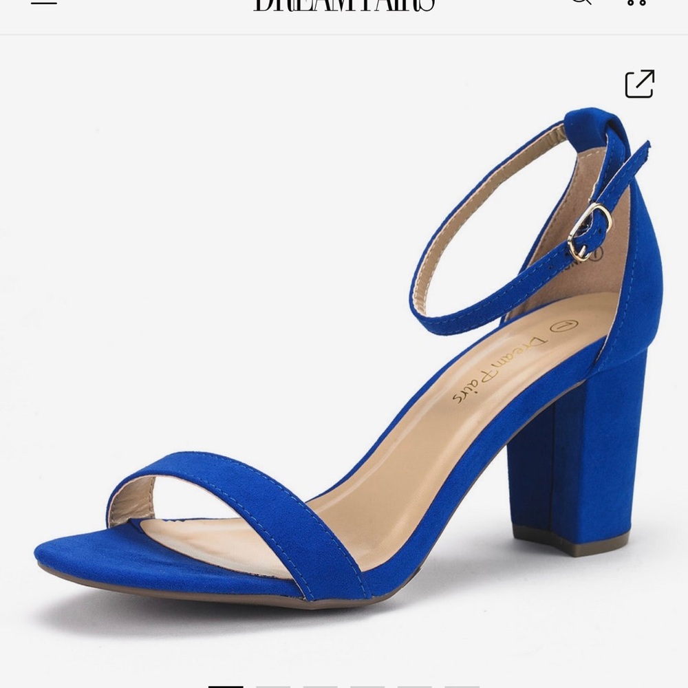 Dream Pairs high heel women’s shoes. Size 8